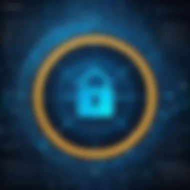 Effective Data Security Measures Illustration of protective measures for data security.