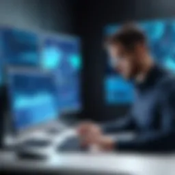 Network Cyber Security Engineer analyzing data