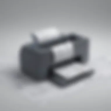 Effective Printing Issue Resolution Illustration showcasing troubleshooting tips for cloud printing