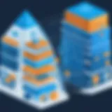 Diagram illustrating the architecture of Active Directory