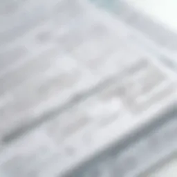 Illustration of a bank reconciliation statement layout