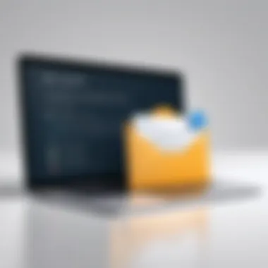 Effective Email Etiquette with CC and BCC Visual representation of effective email etiquette using CC and BCC