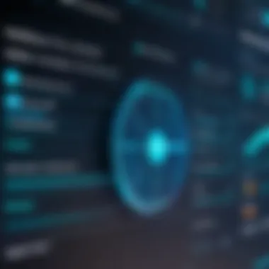 Network connection status dashboard