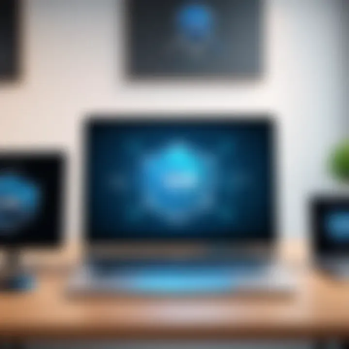 Illustration of VPN protocols and connectivity