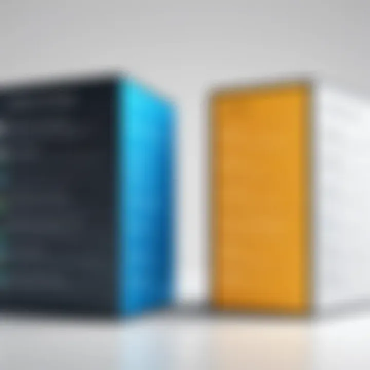 Comparison chart of DLT and traditional databases