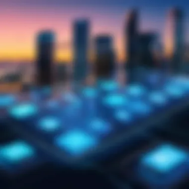 Diverse Applications of Edge Computing Illustration of edge computing use cases in various industries
