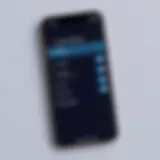 A smartphone displaying the hotspot settings menu.