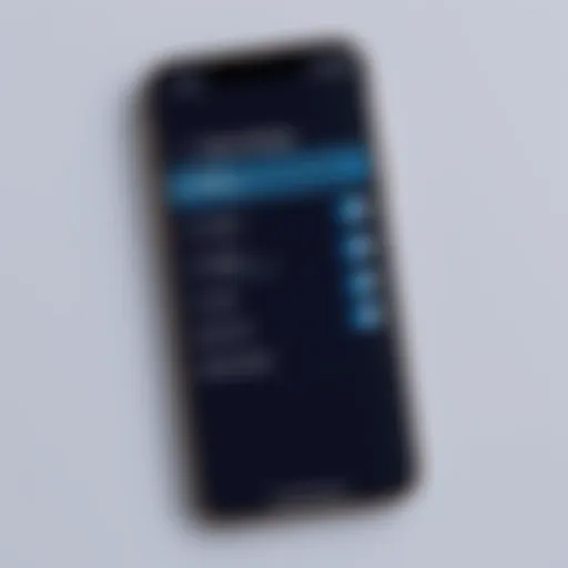 A smartphone displaying the hotspot settings menu.