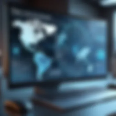 Common Cyber Threats in the Digital Landscape A graphical representation of common cyber threats