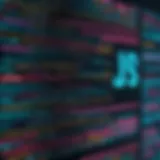 Visual representation of JavaScript code in action
