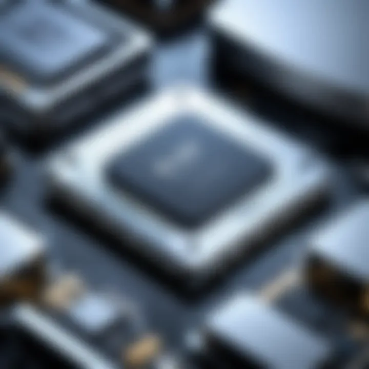 Conceptual illustration of mobile RAM architecture