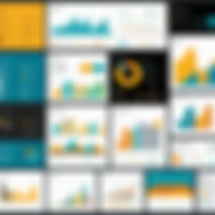 Components of Power BI dashboards including charts and graphs