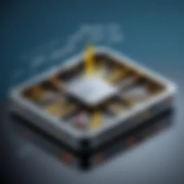 Detailed architecture of a router with key components labeled