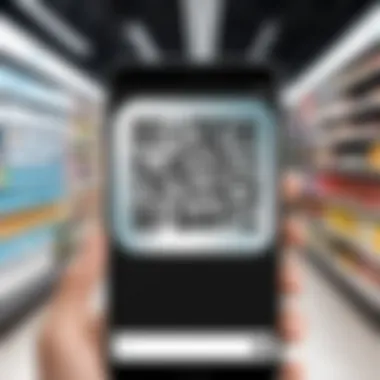 Diverse applications of QR codes in retail environments