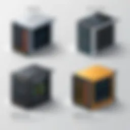 An infographic illustrating the differences between primary and secondary storage.