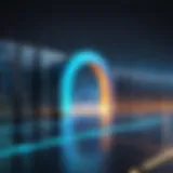 An illustration showcasing the architecture of the Domain Name System