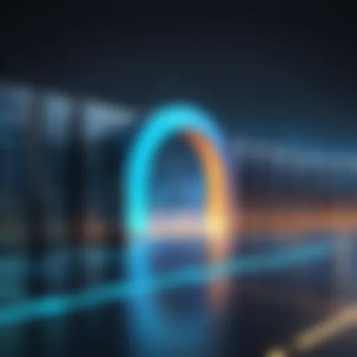 An illustration showcasing the architecture of the Domain Name System
