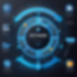 Illustration depicting the phases of the Software Development Life Cycle