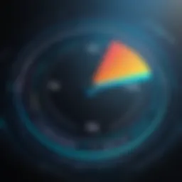 Visual representation of percentage formula