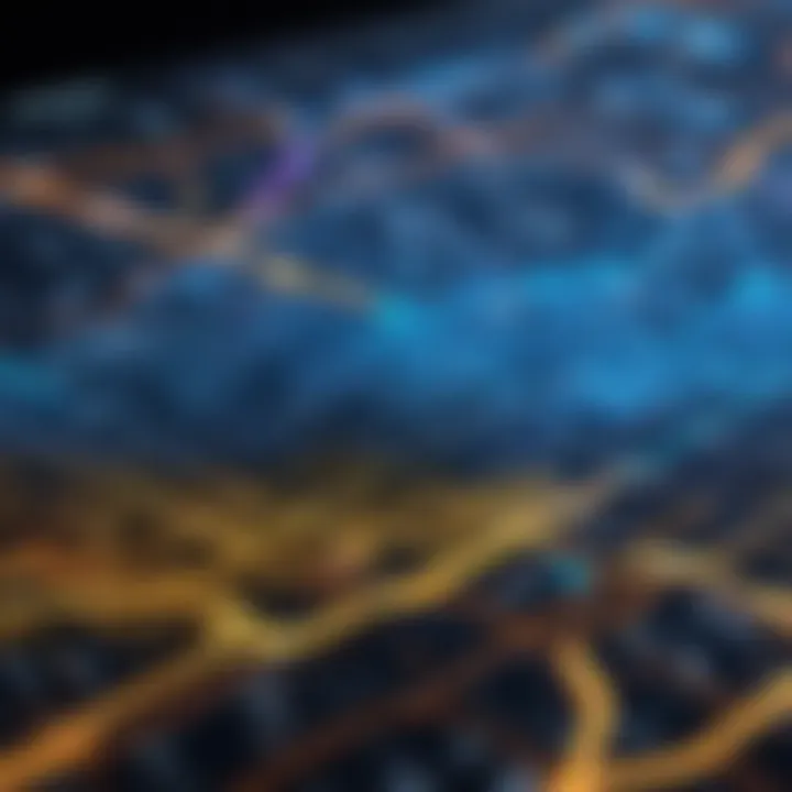 Visualization of the mapping phase in MapReduce