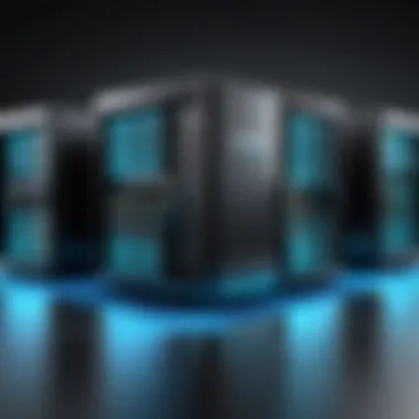 Security Measures in Hosting Services Illustration of a secure server environment
