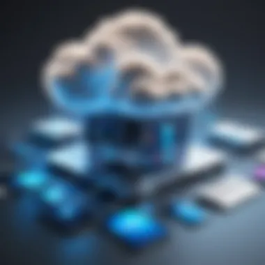Diagram illustrating the advantages and limitations of cloud services for modern enterprises.