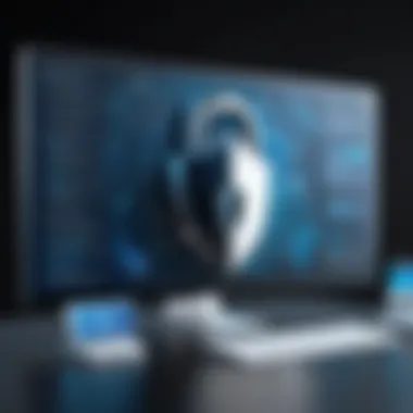 Security Considerations in Web Development A visual representation highlighting security concerns in web applications.