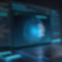 Visual representation of website domain components