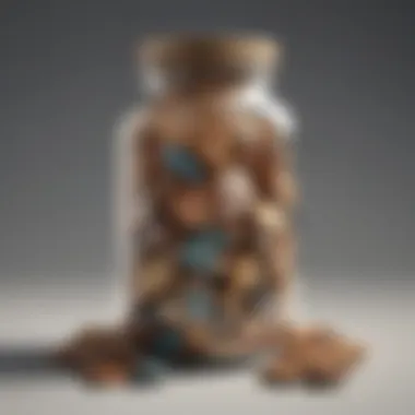 The Mysterious Interlocking Pieces A mesmerizing display of intricate jar puzzle pieces