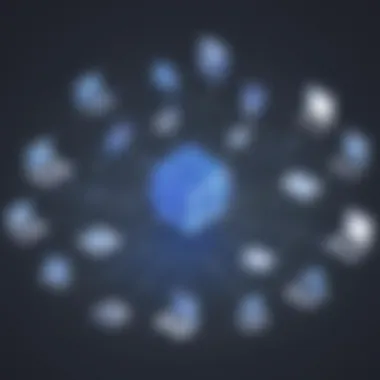 Seamless File Sharing Experience on Dropbox Illustration showcasing seamless file sharing on Dropbox