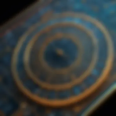 Intricate Mathematical Symbolism Intricate pattern symbolizing imaginary number calculations