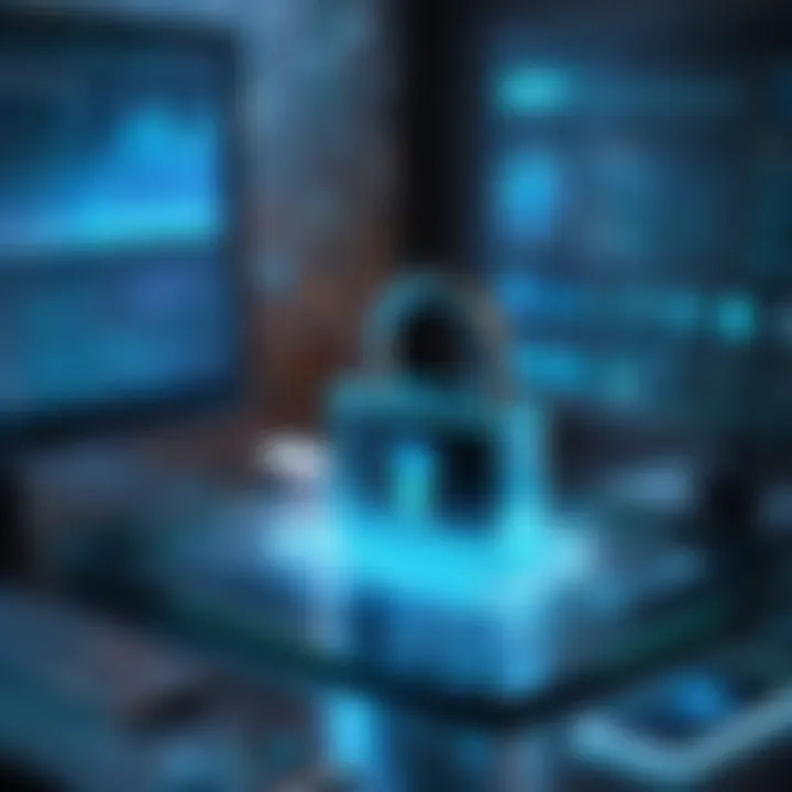 Secure data storage representation
