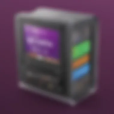 Intuitive WinRAR Software Interface WinRAR Software Interface Illustration