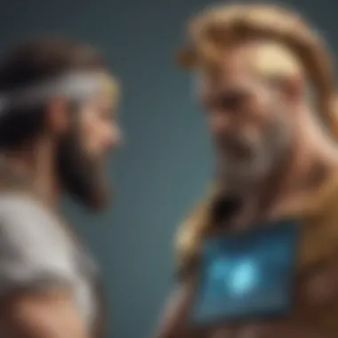 Cybersecurity Warrior Confronting Zeus Ransomware Cybersecurity Warrior Confronting Zeus